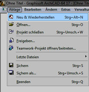 Neu & wiederherstellen