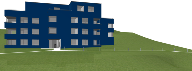 Weg-Leuchten im 3D