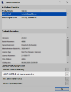 GRAPHISOFT-ID verbinden
