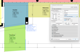 Aussenräume im Grundriss
