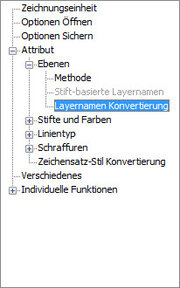 Layernamen Konvertierung