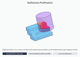 Kollisions-Prüfmatrix: Regel erstellen